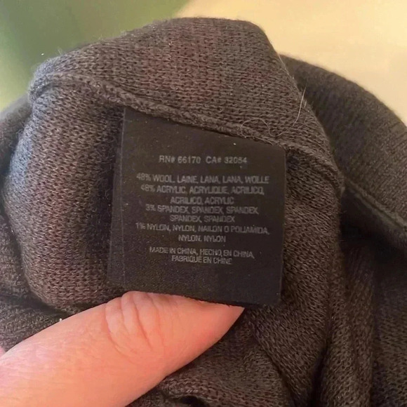 Moth by Anthropologie Wool Tie Front Wide-Leg Pants-Sz M - Picture 5 of 6